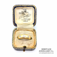 RESERVED - Antique Diamond Gypsy Ring (18ct gold)