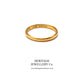 Vintage 22ct Gold 2mm Wedding Band (c.1936)