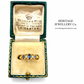 Victorian Sapphire and Diamond 5-stone Ring