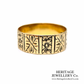 Edwardian Engraved Gold Band (c.1904)