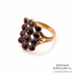 Regency Period Garnet Panel Ring (9ct gold)