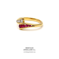 Vintage Ruby & Diamond Ring