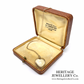 Antique Gold Heart Locket and Chain