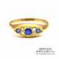 Edwardian Sapphire & Diamond Ring