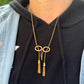 Antique Gold Tassel Necklace (9ct Gold)