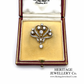 Belle Époque Diamond Brooch Pendant