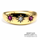 Ruby & Diamond Gypsy Ring