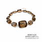 Victorian Smoky Quartz Bracelet