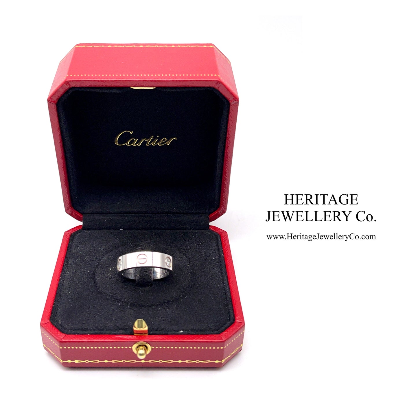 Cartier Diamond Love Ring (18ct White Gold)