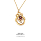 Antique Art Nouveau Garnet Pendant