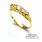 Antique Diamond 5-Stone Ring (18ct gold)