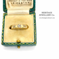 Victorian 3-Stone Diamond Gypsy Ring