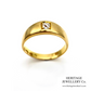 Antique Diamond Gypsy Ring (18ct gold)