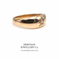 Antique Diamond Gypsy Ring (18ct gold; c.1912)