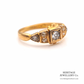 Antique Gold 7-Stone Diamond Ring (c.0.20ct)