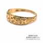 Gold Mizpah Ring (9ct gold)