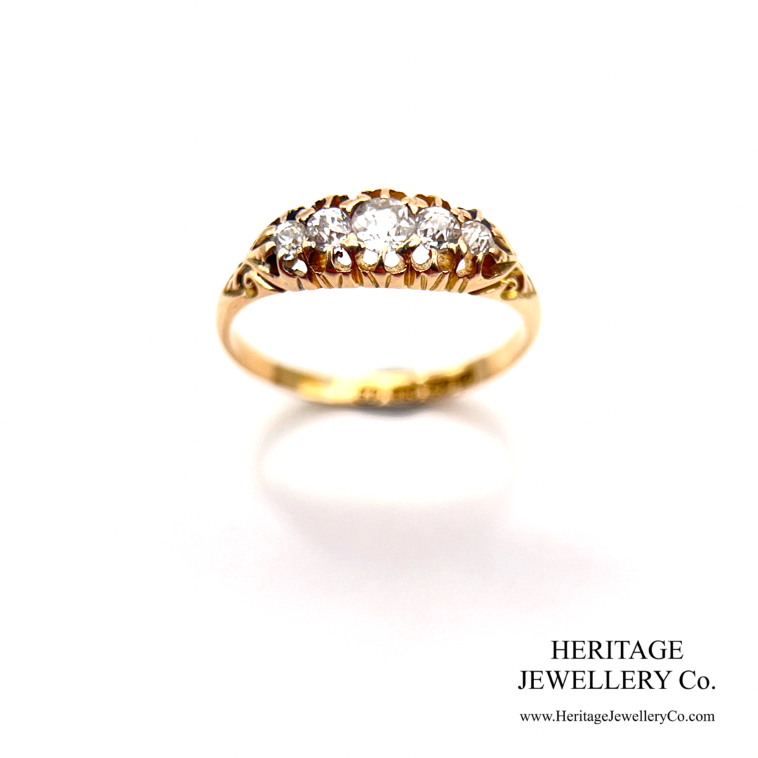 Victorian 5-Stone Diamond Ring (c.1892)