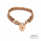 Antique Gold Gate Bracelet with Padlock