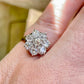 Antique Old-Cut Diamond Cluster Ring (c.1.60ct)