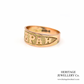 Mid-Victorian Mizpah Ring (c.1877)