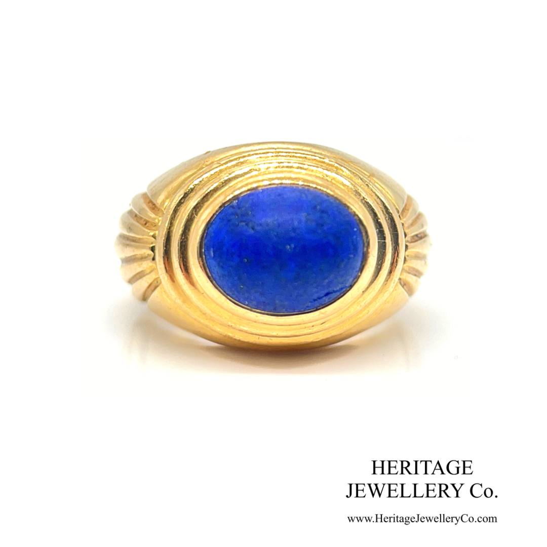 Vintage Boucheron Lapis Lazuli Ring