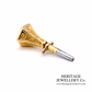 Antique Gold & Steel Watch Key