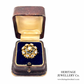 Antique Old Cut Diamond Mourning Brooch