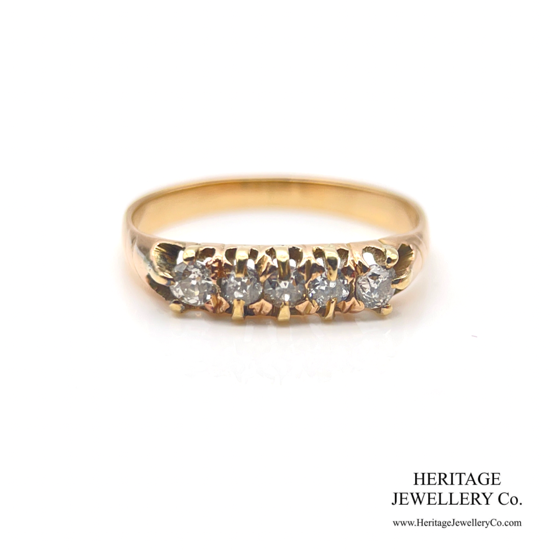 Antique 5-Stone Diamond Ring