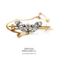 Antique Old Cut Diamond Brooch