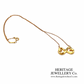 Double Loving Heart Pendant and Chain by Tiffany & Co.