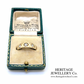 Vintage 3-Stone Diamond Gypsy Ring