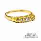Antique Diamond 5-Stone Ring (18ct gold)