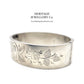 Antique Victorian Silver Bangle Bracelet (c. 1886)