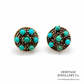 Antique 19th Century Turquoise Earrings
