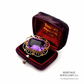 Vintage Gold and Amethyst Brooch (9ct Gold)