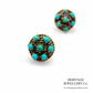 Antique 19th Century Turquoise Earrings