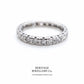 Diamond Eternity Band Ring (Platinum; c. 0.90ct)