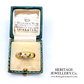 Victorian Sapphire and Diamond Gypsy Ring (c.1896)