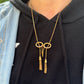 Antique Gold Tassel Necklace (9ct Gold)