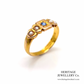 Edwardian Sapphire and Pearl Ring (15ct gold; c. 1902)