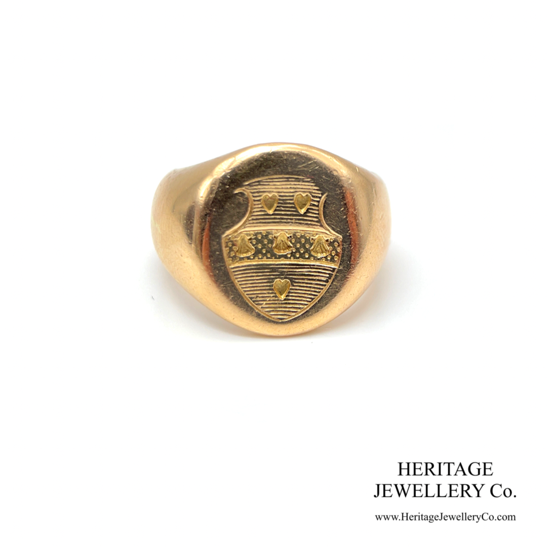 RESERVED - Antique French Signet Ring (18ct)