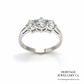 Vintage 3-Stone Diamond Ring