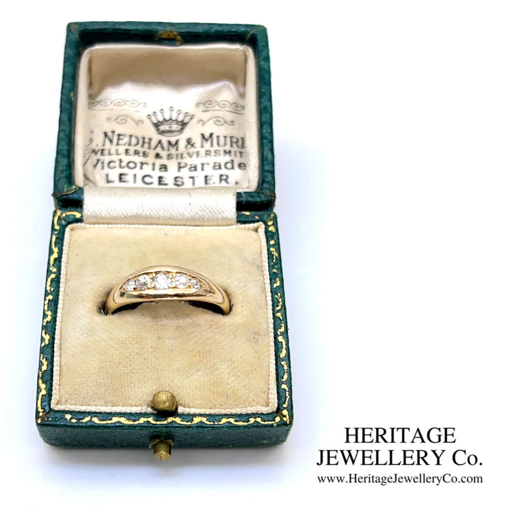 Antique Old Cut Diamond Gypsy Ring