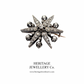 Antique French Diamond Star Brooch (c.1880-1900)