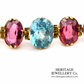 Antique Garnet and Aquamarine Bracelet (15ct)