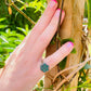 Cabochon Emerald and Rose Diamond Ring