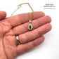 Emerald and Diamond Pendant Necklace