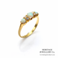 Opal and Diamond Ring
