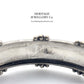 Antique Victorian Silver Bangle Bracelet (c. 1880) by Robert James Dick