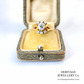 Vintage French Diamond Cluster Ring